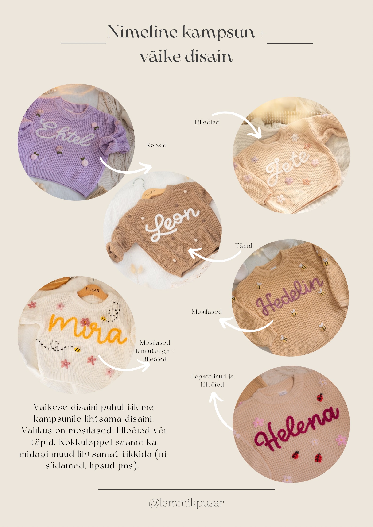 Nimeline kampsun - Image 10